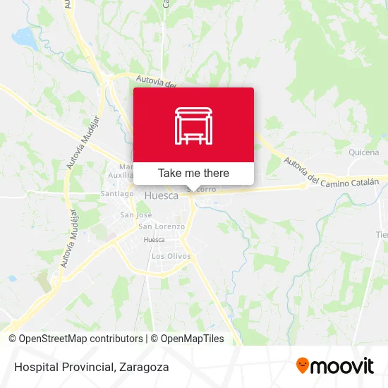 Hospital Provincial map