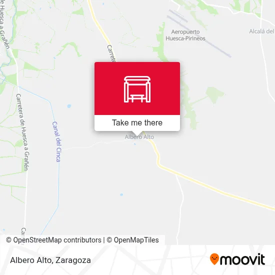 Albero Alto map