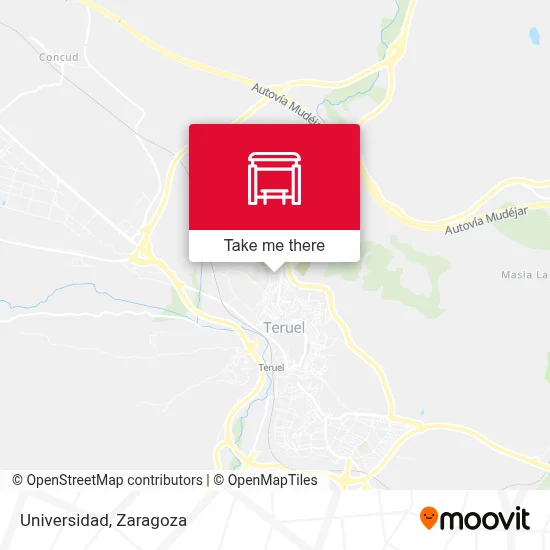 Universidad map