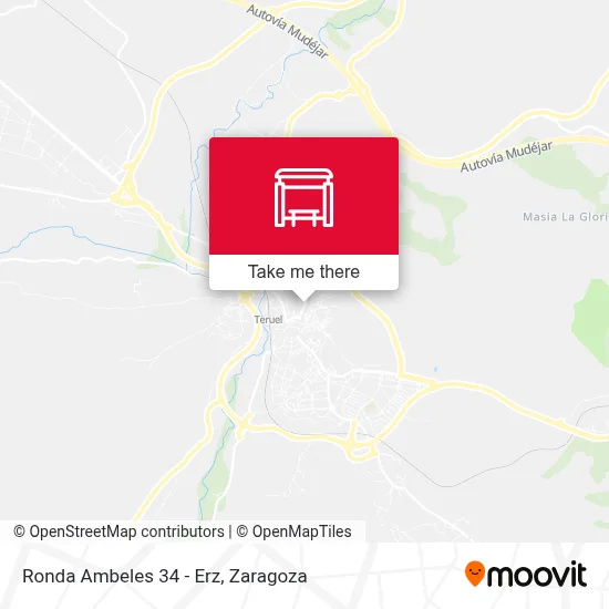 mapa Ronda Ambeles 34 - Erz