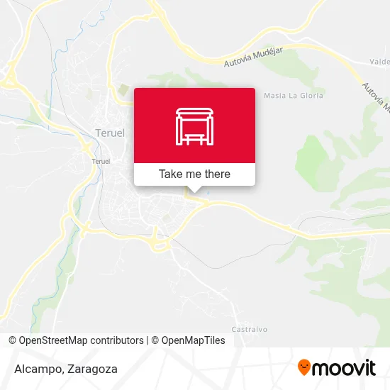 Alcampo map