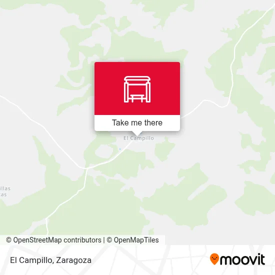 El Campillo map