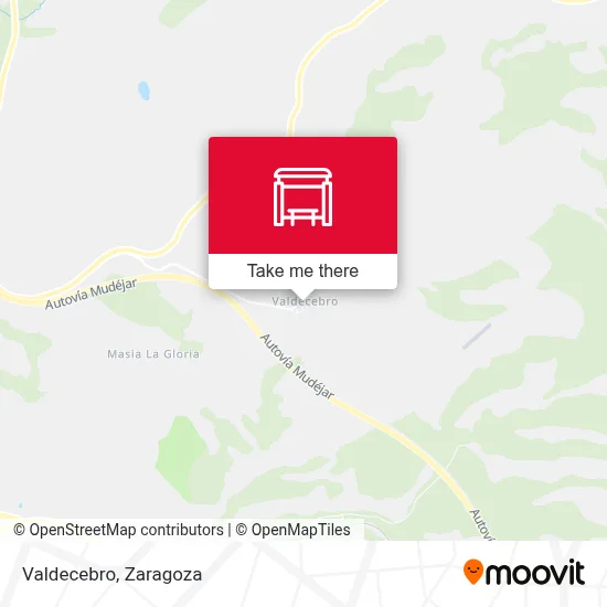 Valdecebro map