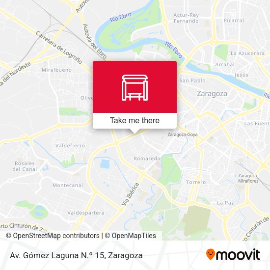 Av. Gómez Laguna N.º 15 map