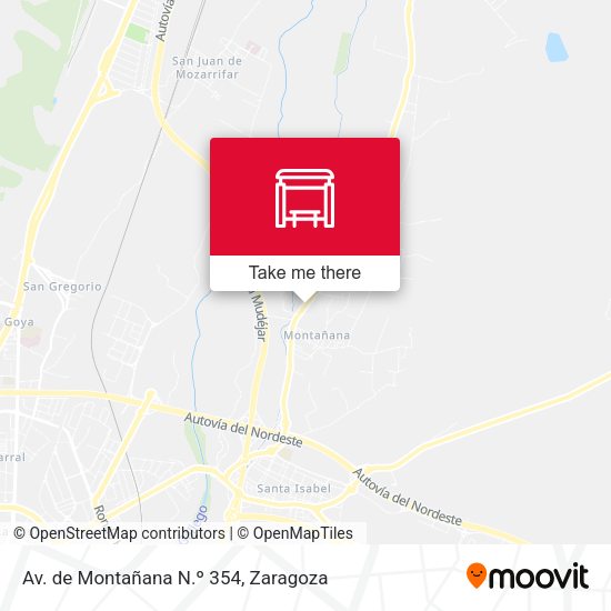 Av. de Montañana N.º 354 map