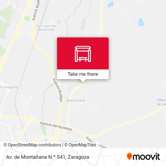 Av. de Montañana N.º 541 map