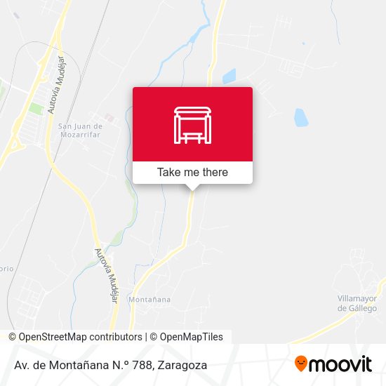 Av. de Montañana N.º 788 map