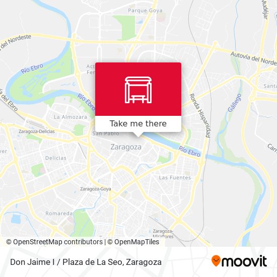 Don Jaime I / Plaza de La Seo map