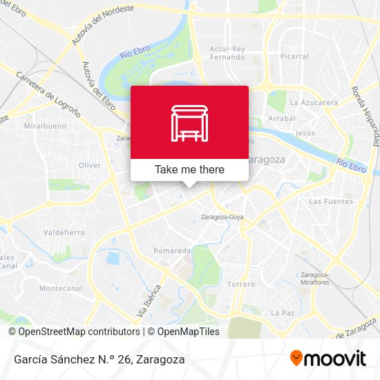 García Sánchez N.º 26 map