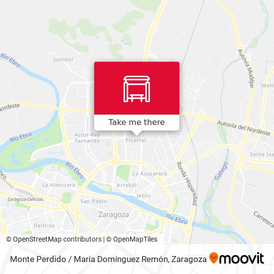 Monte Perdido / María Domínguez Remón map