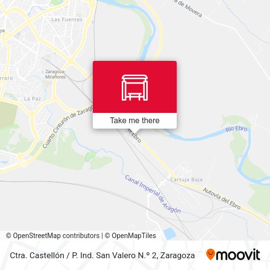 Ctra. Castellón / P. Ind. San Valero N.º 2 map