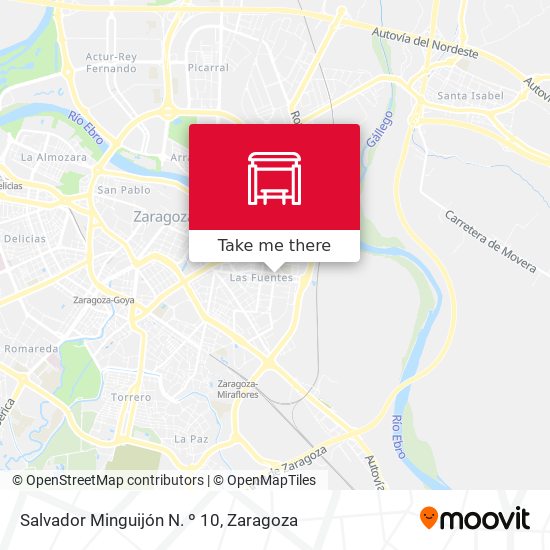 Salvador Minguijón N. º 10 map