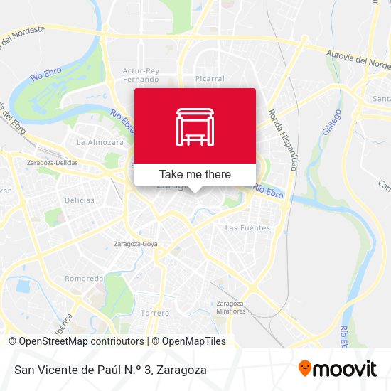 San Vicente de Paúl N.º 3 map
