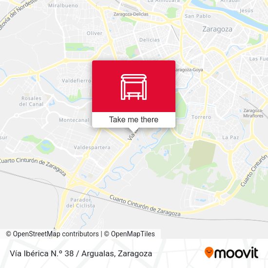 Vía Ibérica N.º 38 / Argualas map