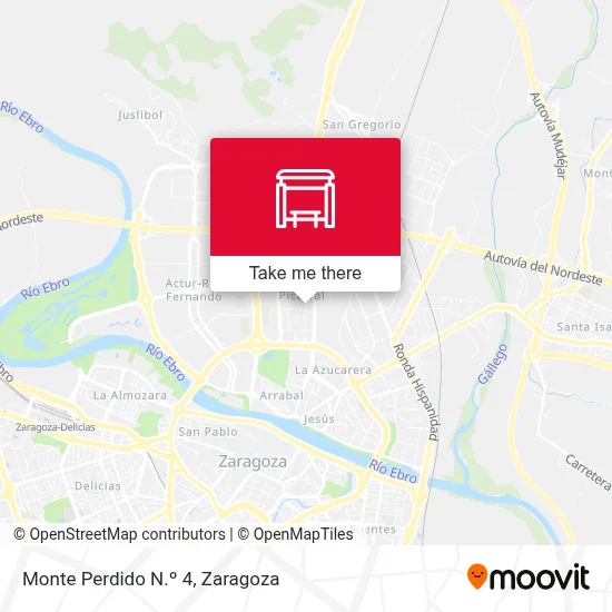 Monte Perdido N.º 4 map