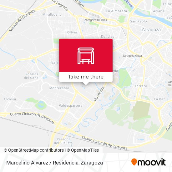 Marcelino Álvarez / Residencia map