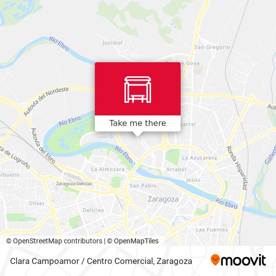 Clara Campoamor / Centro Comercial map