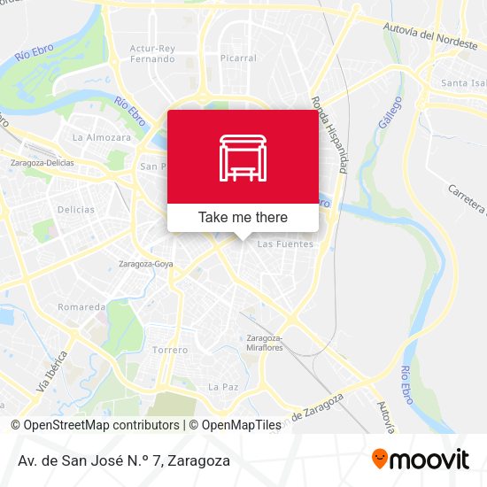 Av. de San José N.º 7 map