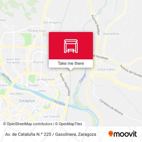 Av. de Cataluña N.º 225 / Gasolinera map