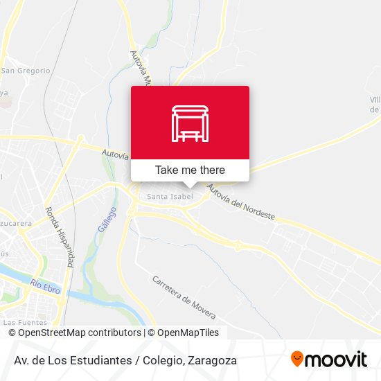 Av. de Los Estudiantes / Colegio map