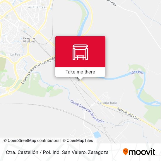 Ctra. Castellón / Pol. Ind. San Valero map