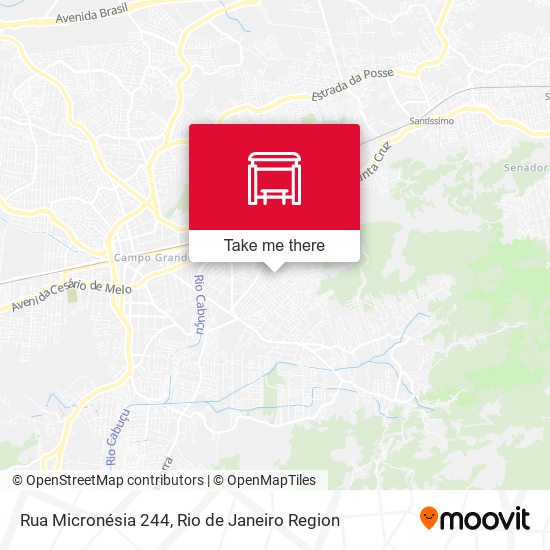 Rua Micronésia 244 map