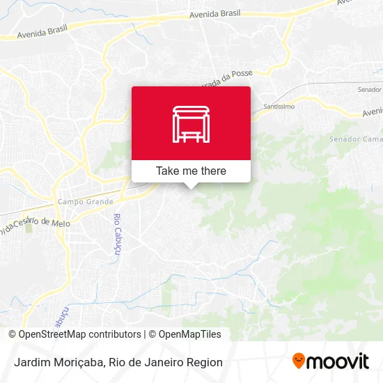 Jardim Moriçaba map