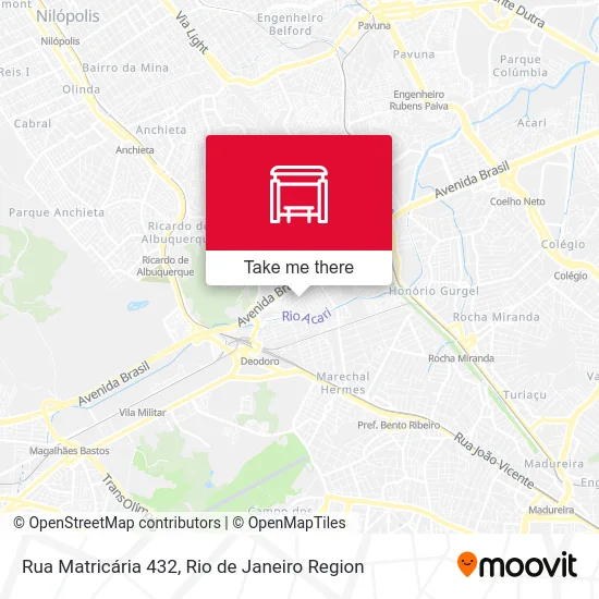 Rua Matricária 432 map