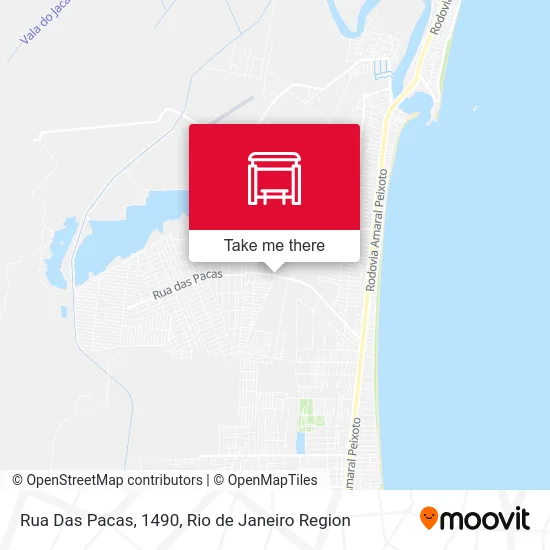 Rua Das Pacas, 1490 map