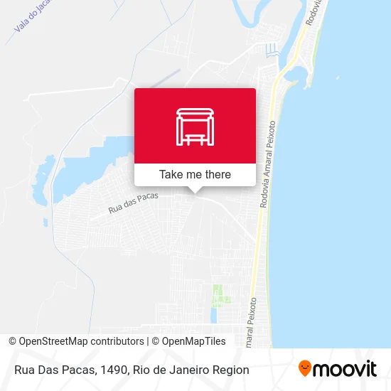 Rua Das Pacas, 1490 map