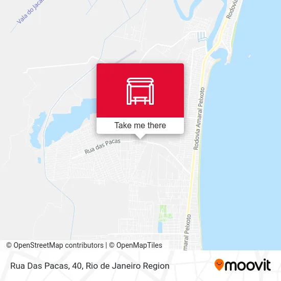 Rua Das Pacas, 40 map