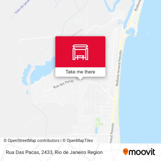 Rua Das Pacas, 2433 map