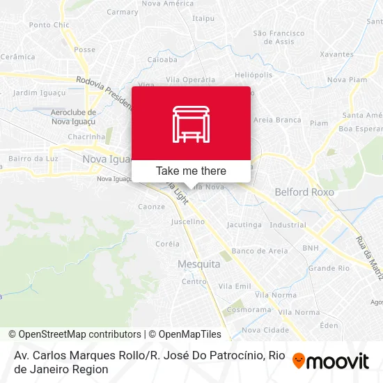 Av. Carlos Marques Rollo / R. José Do Patrocínio map
