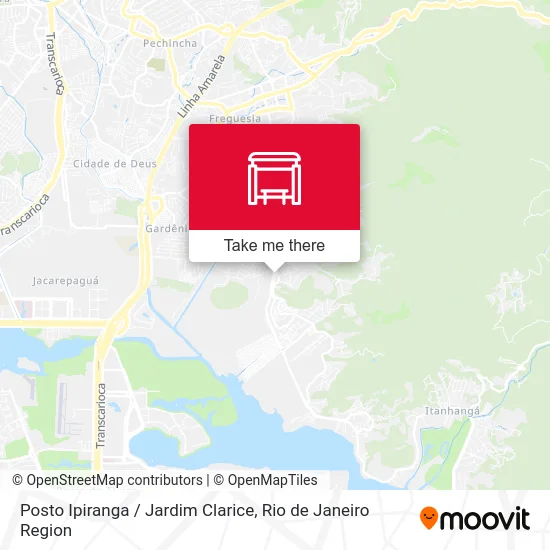 Posto Ipiranga / Jardim Clarice map