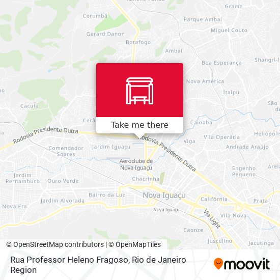 Rua Professor Heleno Fragoso map