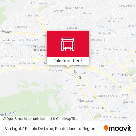 Via Light / R. Luís De Lima map