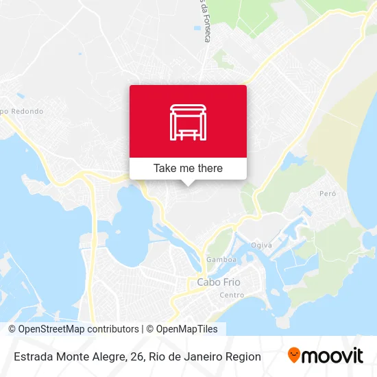 Estrada Monte Alegre, 26 map