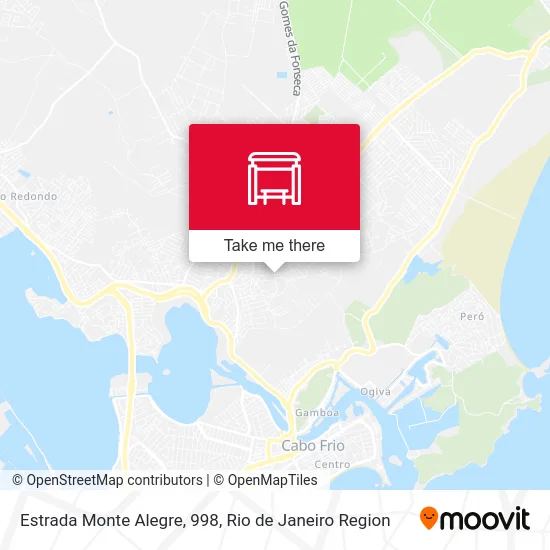 Estrada Monte Alegre, 998 map