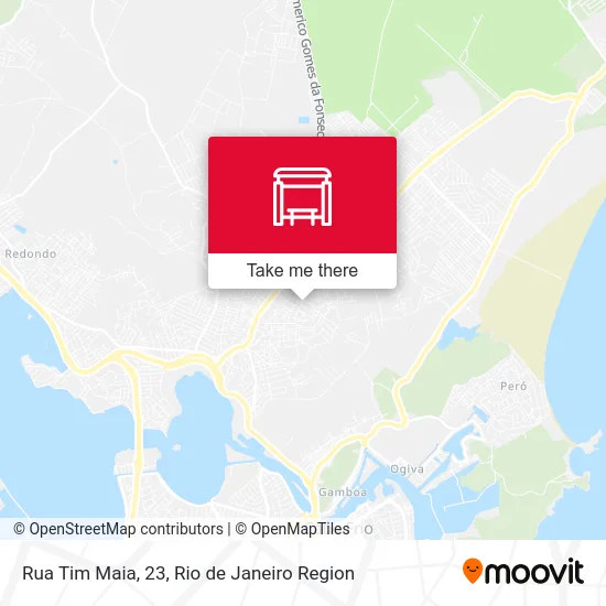Rua Tim Maia, 23 map