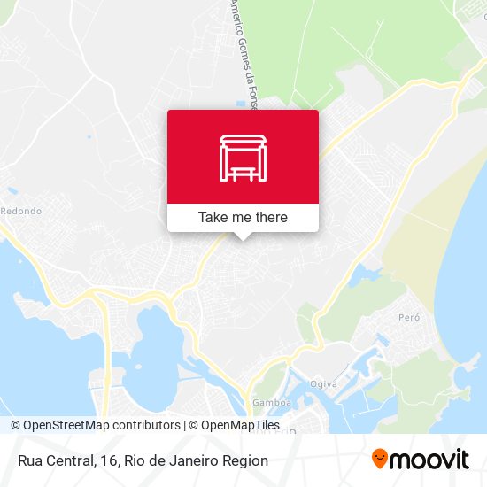 Rua Central, 16 map