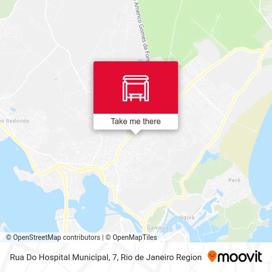 Rua Do Hospital Municipal, 7 map