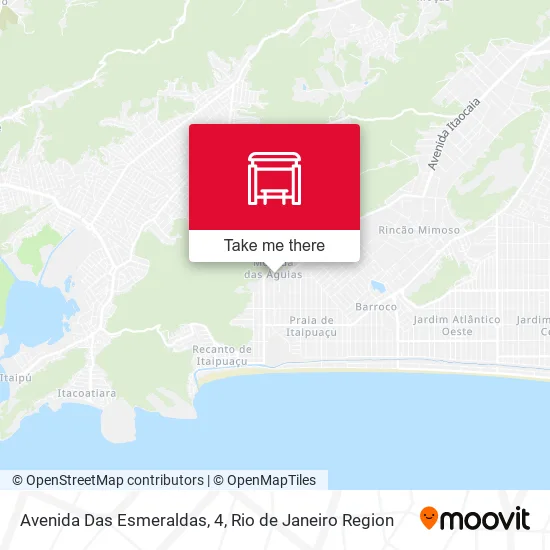Avenida Das Esmeraldas, 4 map