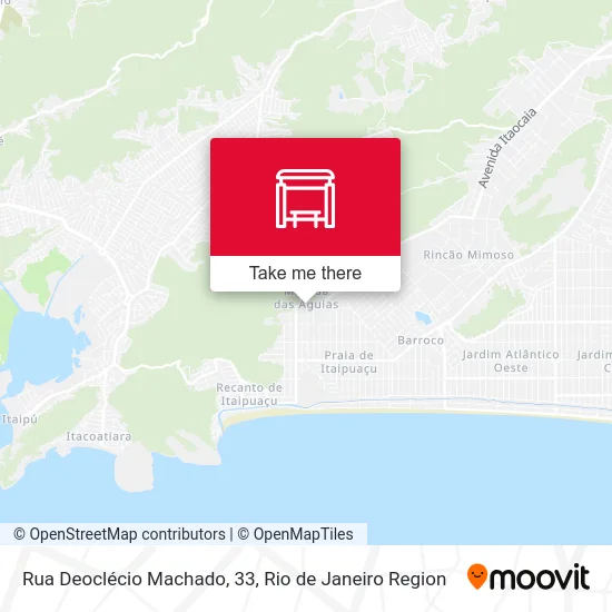 Rua Deoclécio Machado, 33 map