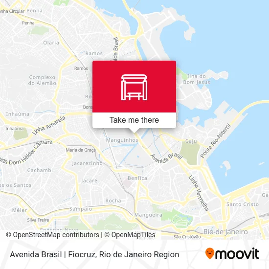 Avenida Brasil | Fiocruz map