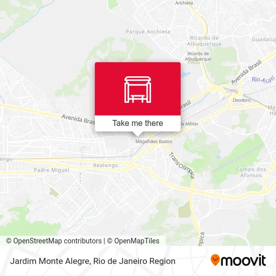 Jardim Monte Alegre map
