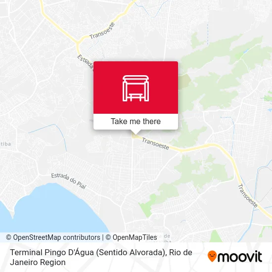 Terminal Pingo D'Água (Sentido Alvorada) map