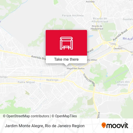 Jardim Monte Alegre map
