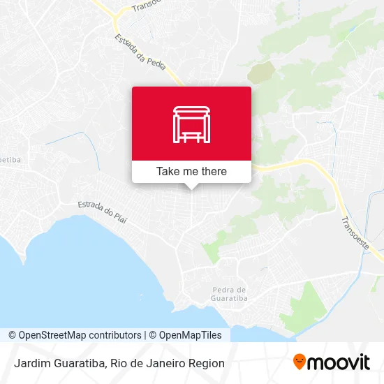Jardim Guaratiba map
