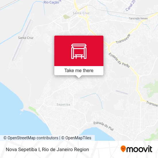 Nova Sepetiba I map