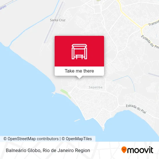 Balneário Globo map